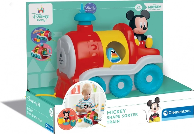 Clementoni baby Disney vkladačka vlak Mickey Mouse