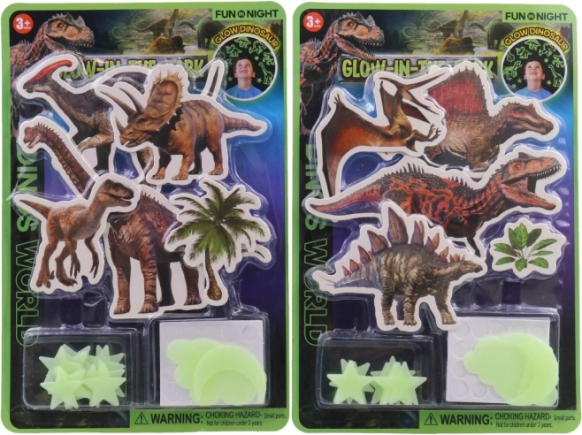 Svietiace dinosaury