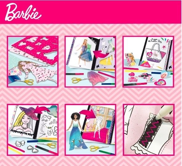 Kreatívna súprava Barbie Fashion School