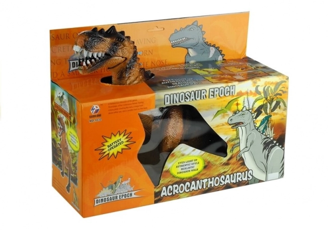 Veľký interaktívny dinosaurus na batérie