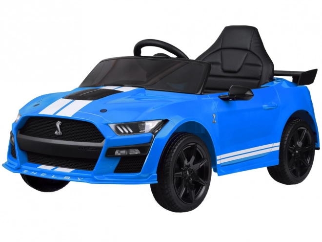 Auto na batériu Ford Mustang Shelby pre deti – Modrá