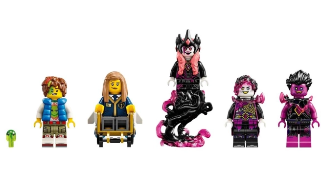 Pestra zbierka minifigúriek