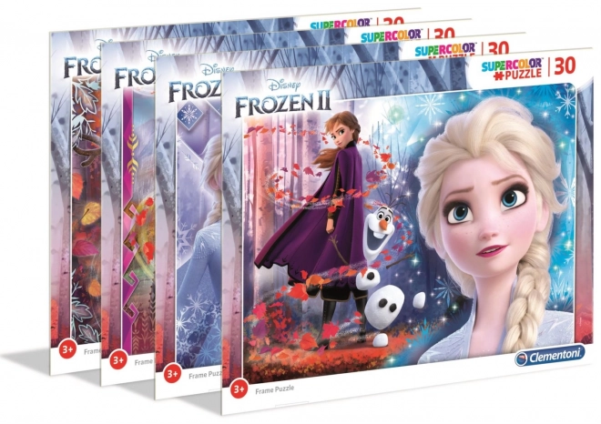 Clementoni: Puzzle 30 dielikov Super Farby Frozen 2