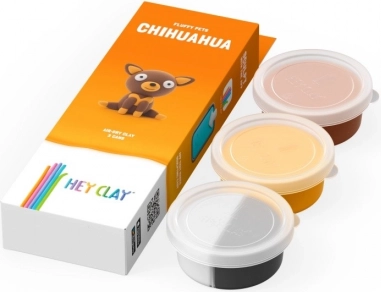 Plastelína Hey Clay Pufkaté zvieratká Chihuahua