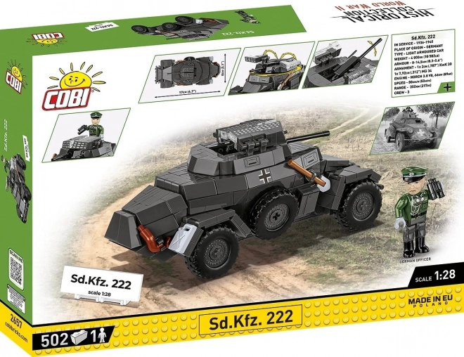Sada stavebnice Sd.Kfz. 222