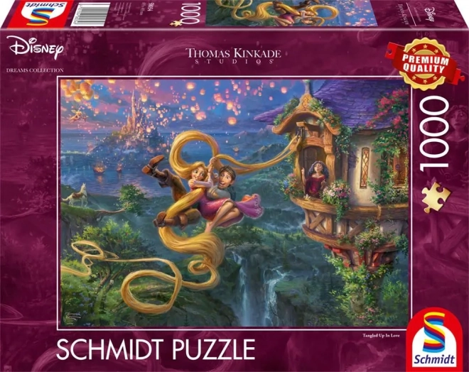 Puzzle SCHMIDT Disney: Locika a Flynn 1000 dielikov