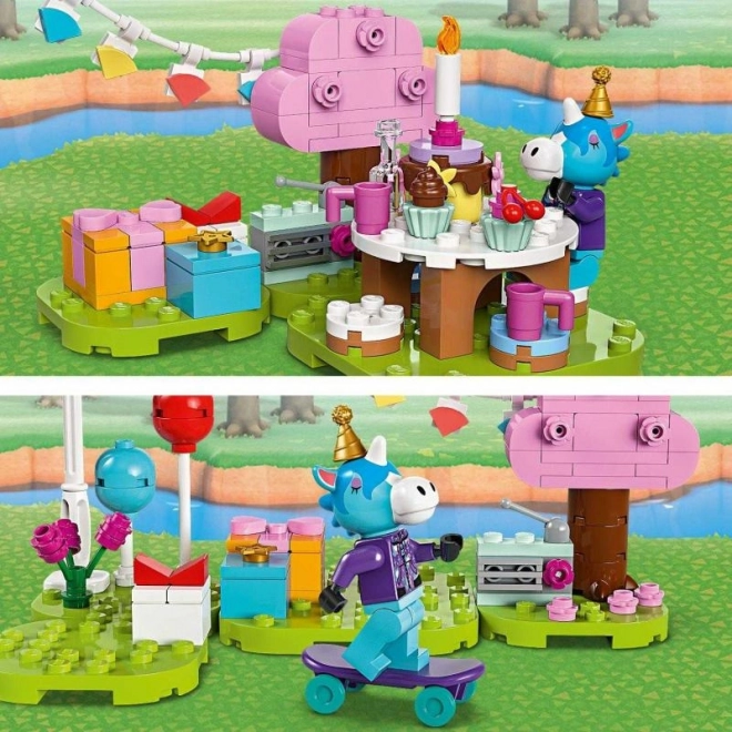 LEGO Animal Crossing Julian a oslava narodenín