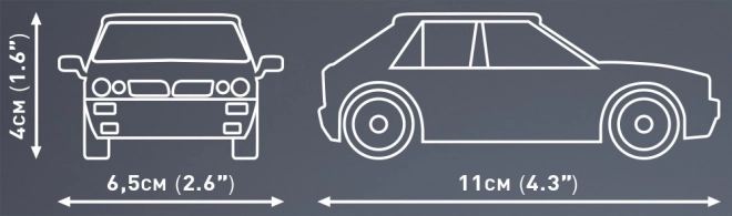 Model vozidla Lancia Delta HF