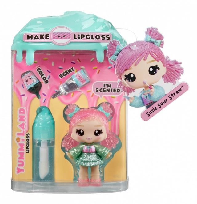 Yummiland Lesk na pery Susie Sour Straw