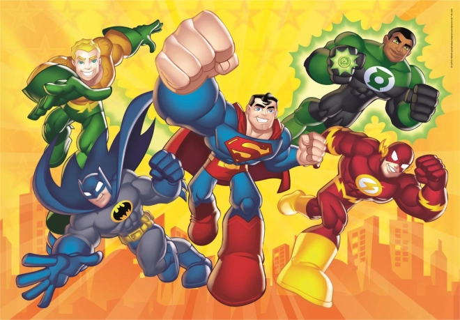 Puzzle DC Super Friends 4v1