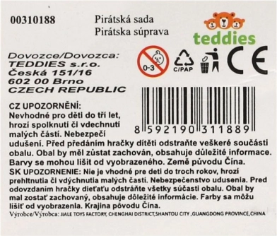 Pirátska sada pre deti