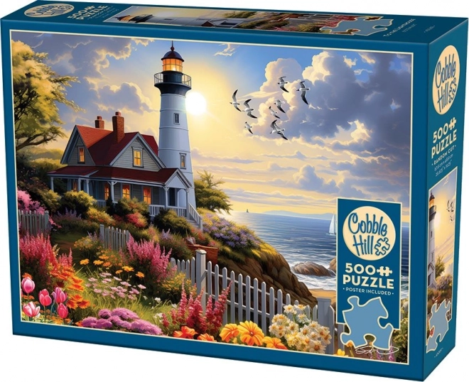 Puzzle COBBLE HILL pri Majáku 500 dielikov