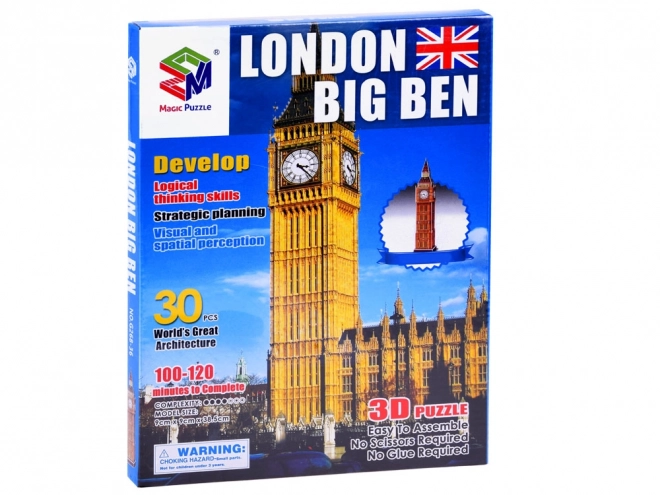 3D puzzle Londýn Big Ben