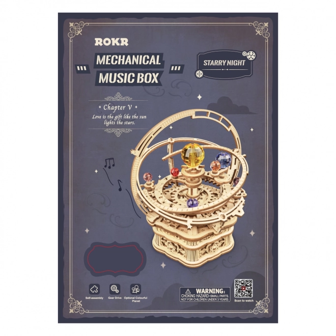 RoboTime 3D puzzle boxy na hračky Historický orloj