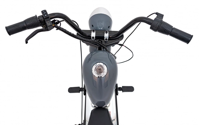 Motocykel Chopper Warrior Grey