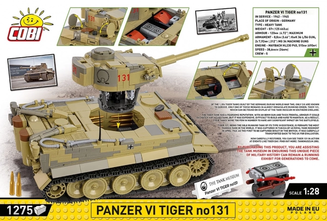 Kocky Panzer VI Tiger