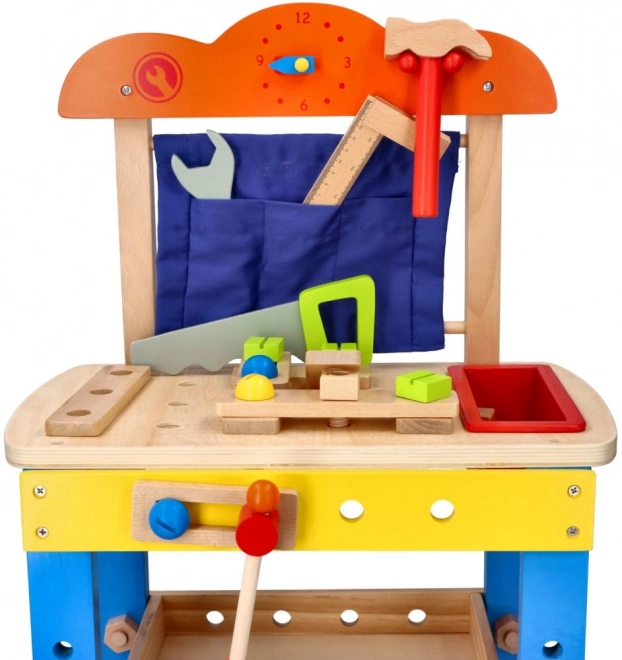 Drevený dielňový set pre malých majstrov