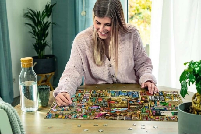 Ravensburger Puzzle Bizarná Knižnica 2, 1000 Dielikov