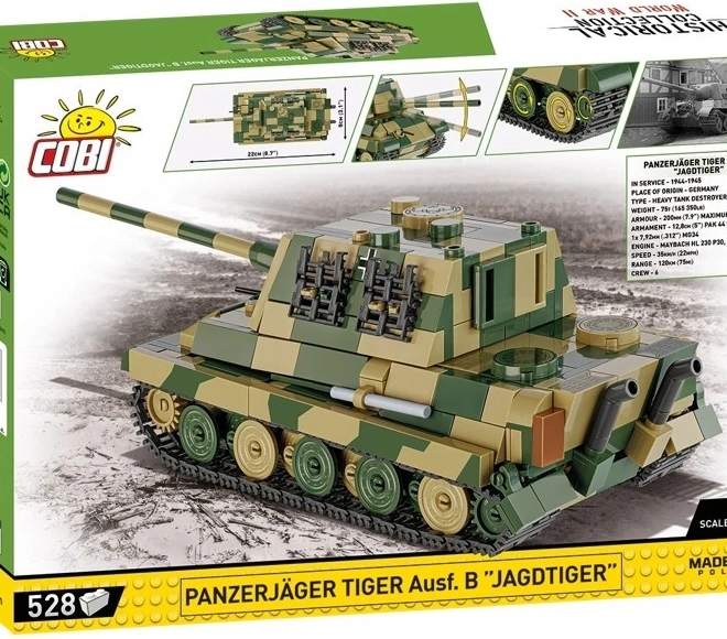 Stavebná súprava Tank Panzerjäger Tiger Ausf. B Jagdtiger