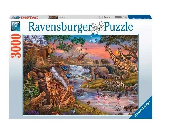 Ravensburger puzzle - Kúzelná ríša zvierat 3000 dielikov