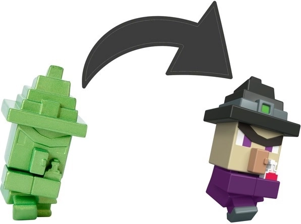 Figúrka Minecraft čarodejnice