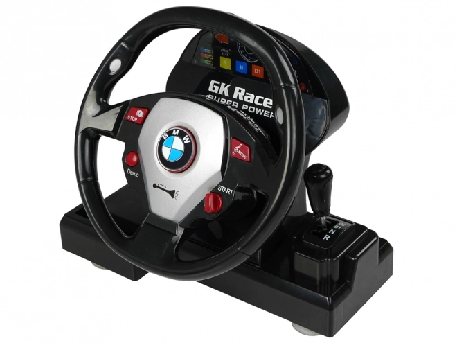 Zábavný RC model BMW M3 čierny s diaľkovým ovládačom