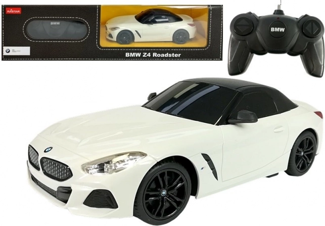 Auto na diaľkové ovládanie BMW Z4 Roadster Rastar 1:24 Biele