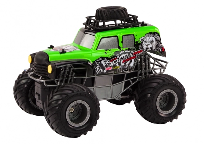 Diaľkovo ovládané RC terénne auto 1:16 zelené