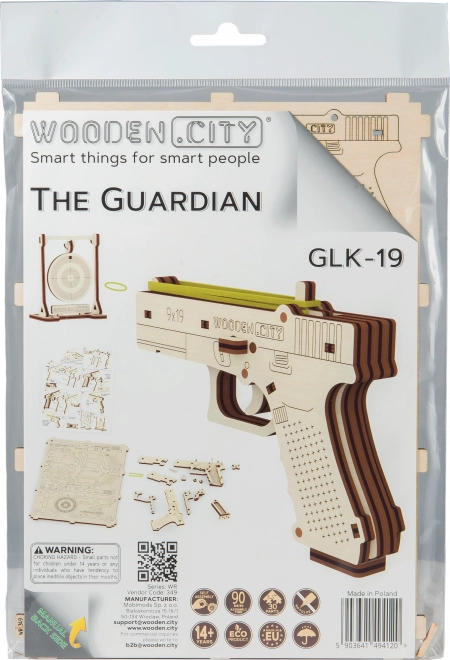 3D puzzle pištole Guardian GLK-19