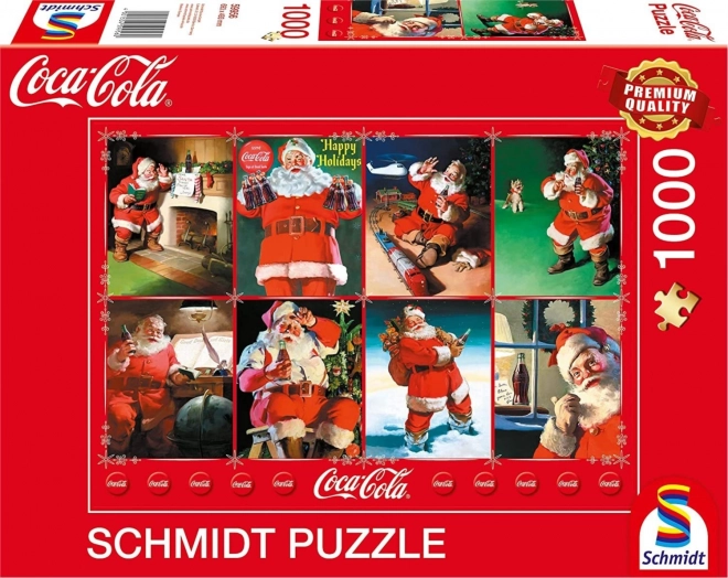 Puzzle Coca Cola Santa Claus 1000 dielikov