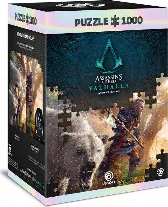 Puzzle Assassin's Creed Valhalla - Eivor a ľadový medveď 1000 dielikov