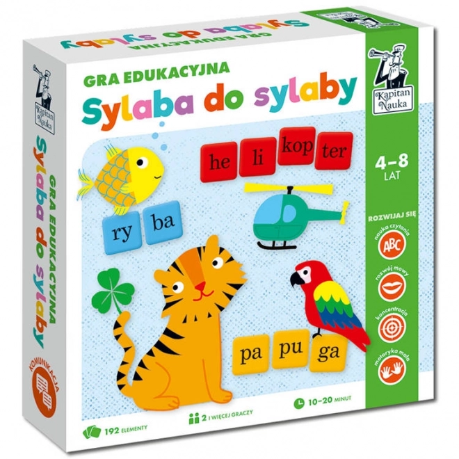 Edukativná hra Sylaba do sylaby pre deti 4-8 rokov