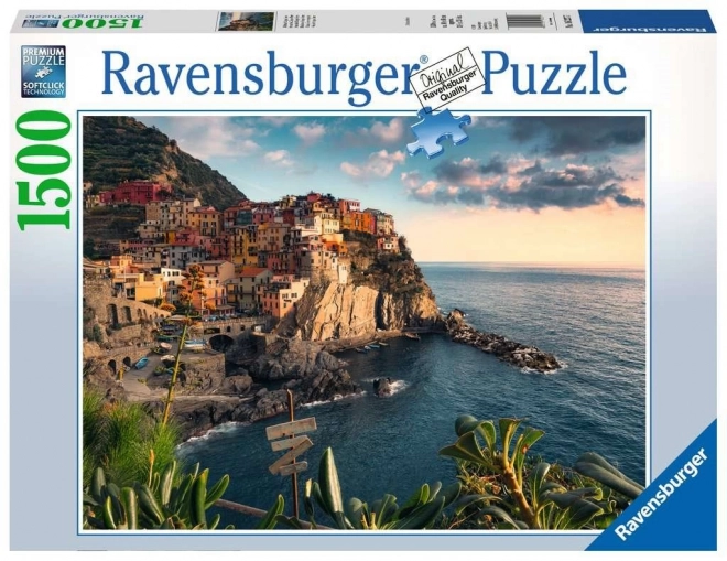 Ravensburger: Puzzle 1500 dielikov - Výhľad na Cinque Terre