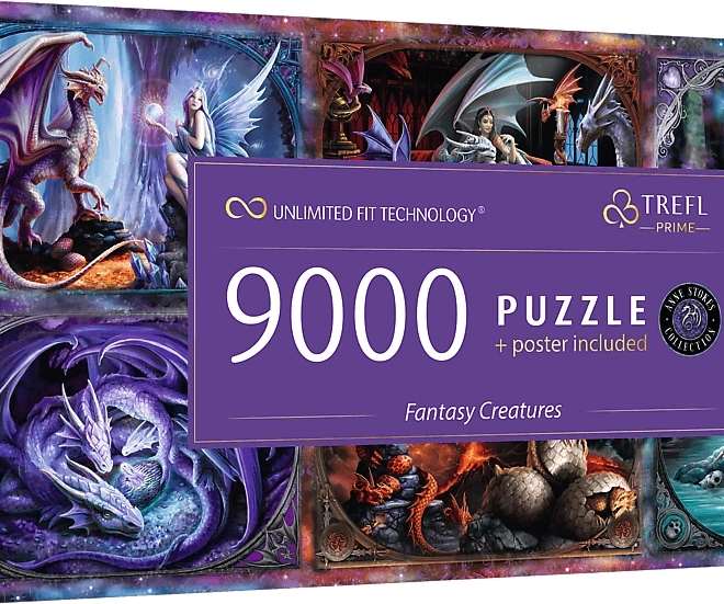 TREFL Puzzle Fantastické bytosti 9000 dielov