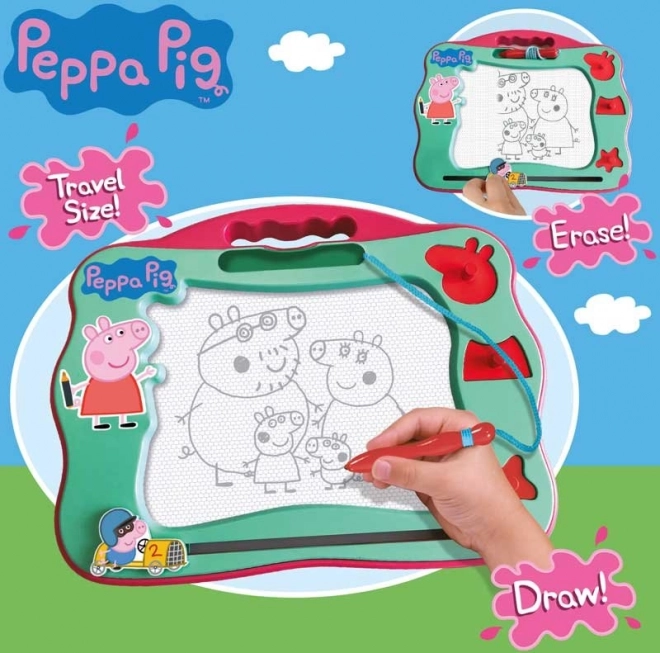 Magnetická kresliaca tabuľa Peppa Pig