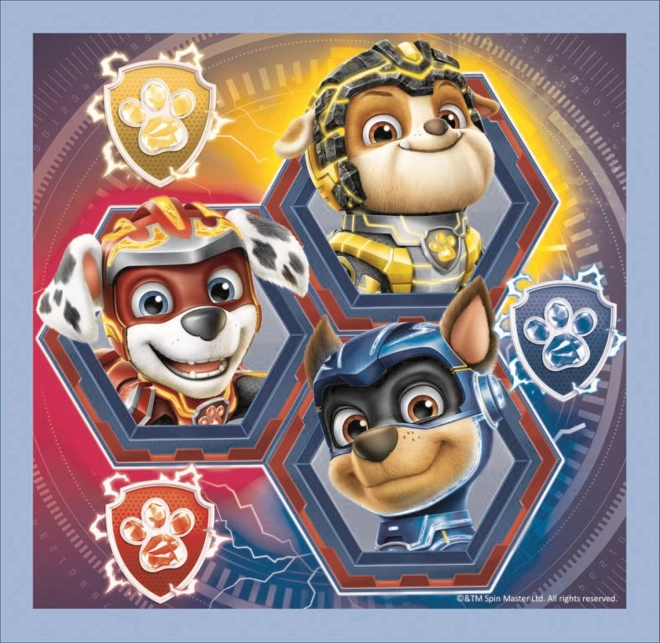 Puzzle 3v1 Paw Patrol Mighty Pups