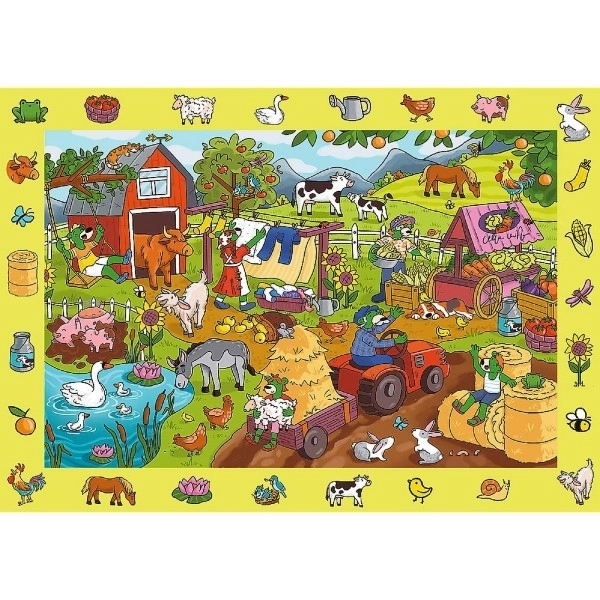 Puzzle Spy Guy Farma 24 dielikov