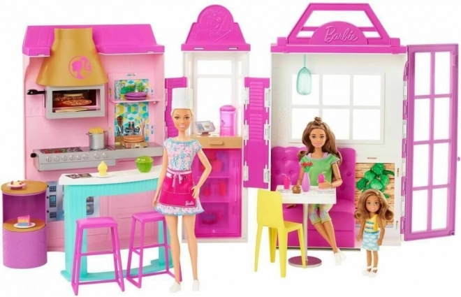 Barbie sada reštaurácia s príslušenstvom