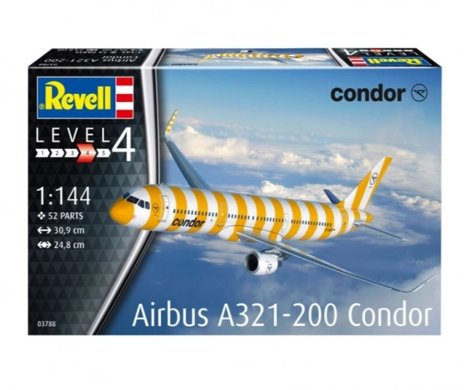 Model plastového lietadla Airbus A321-200 Condor