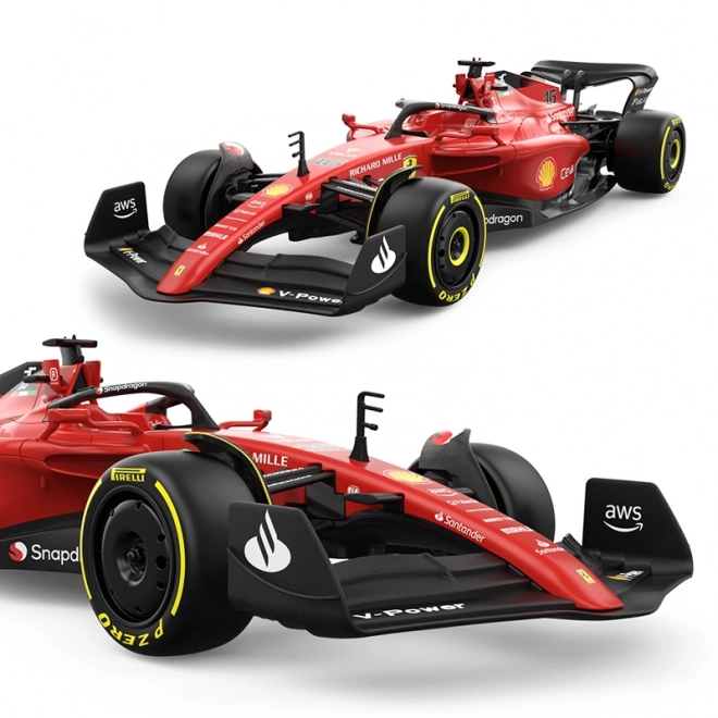 Model Ferrari F1 75 na diaľkové ovládanie v mierke 1:18