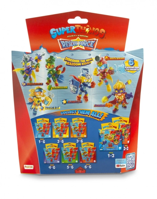 SuperThings Rescue Force - Záchranári 10 ks