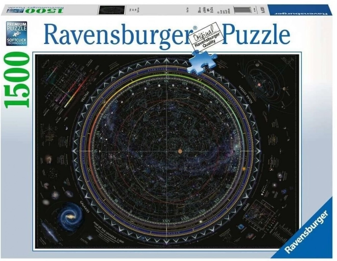 Puzzle Vesmír 1500 kusov