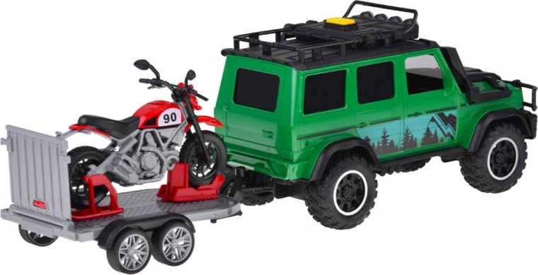 Sklopná rampa a bezpečné prevážanie motorky