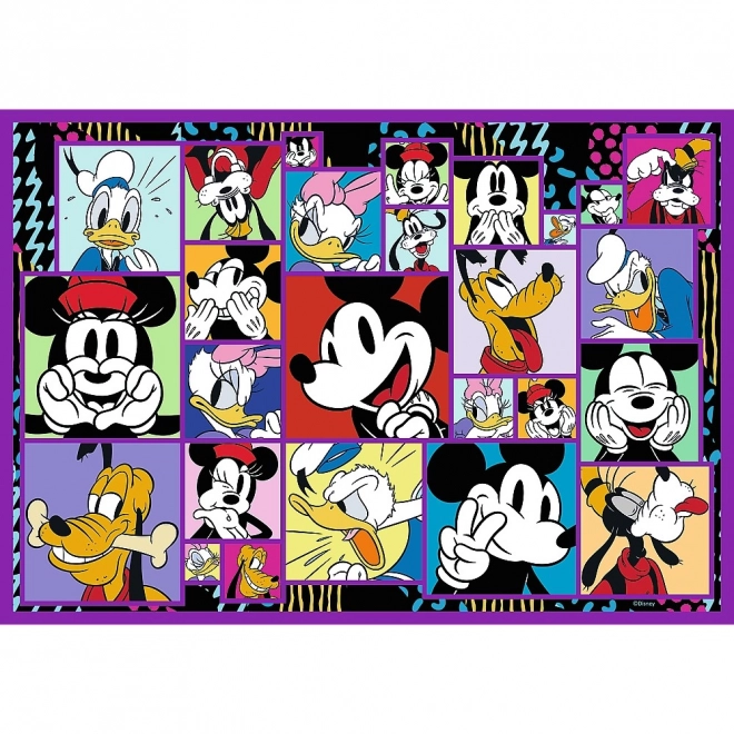 Puzzle 4x250 s motívom Micky Mouse