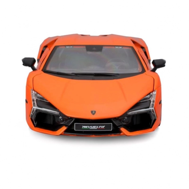 Kovový model auta Lamborghini Revuelto oranžová