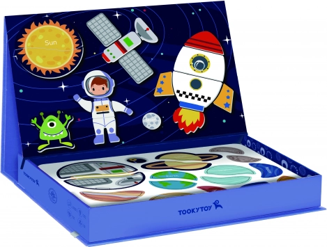 Magnetická Skladačka Vesmír - TOOKY TOY