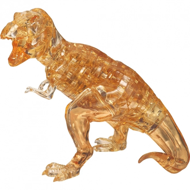 3D Kryštálové puzzle Tyranosaurus žltý