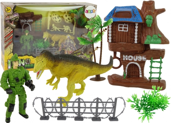Veľký dinosauří park Dinosaury Jurské vajcia Príslušenstvo do dlane