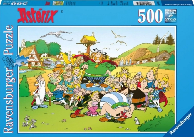 Puzzle Asterix a Obelix: Vesnička