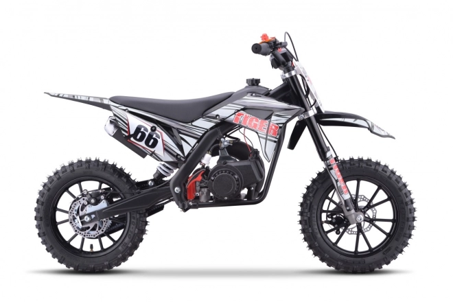 Spaľovací motocykel Tiger 49cc čierny
